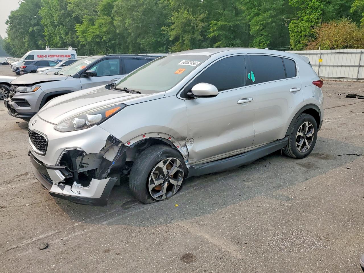 2021 Kia Sportage LX, VIN KNDPM3AC3M7926516 — Перед