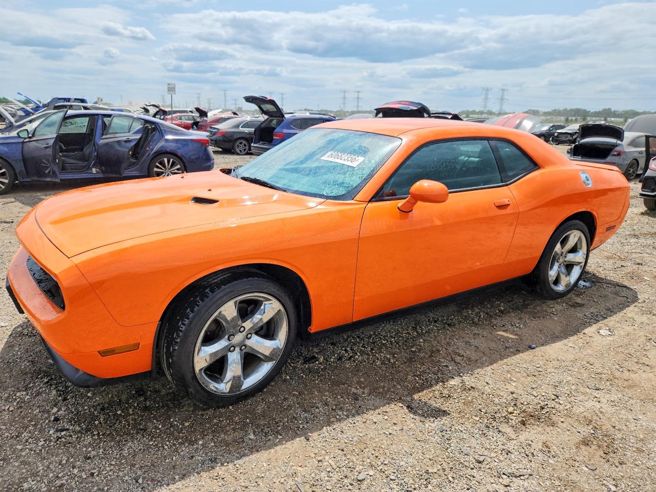 2014 Dodge Challenger SXT, VIN 2C3CDYAG8EH213216 — Water / flood