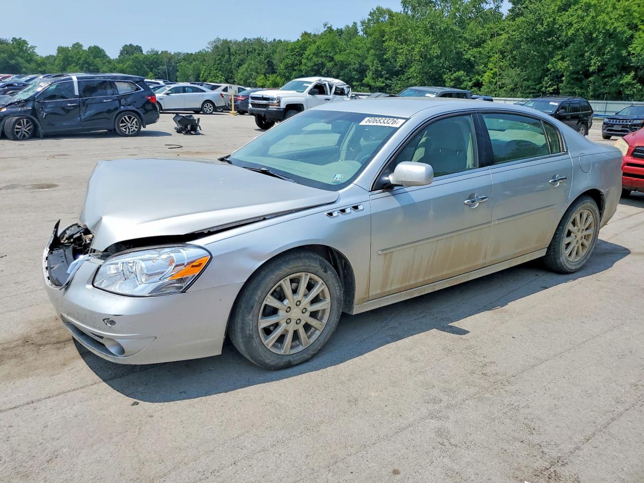 2010 Buick Lucerne CX, VIN 1G4HA5E15AU132868 — Front end