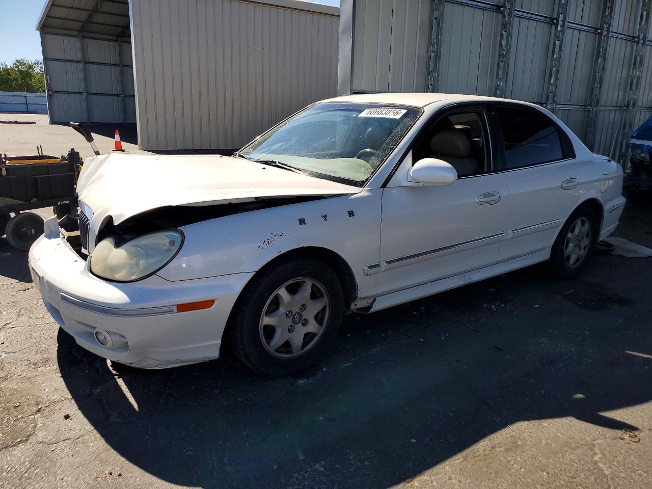 2004 Hyundai Sonata GLS, VIN KMHWF35HX4A964979 — Front end