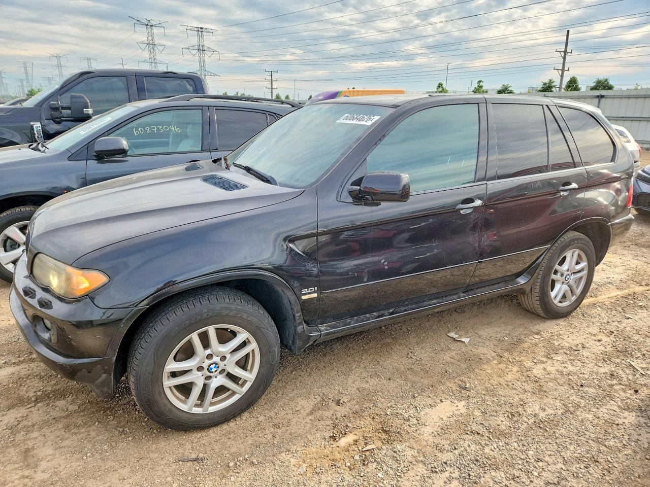 2004 BMW X5 3.0i, VIN 5UXFA13514LU33477 — Мелкие вмятины и царапины