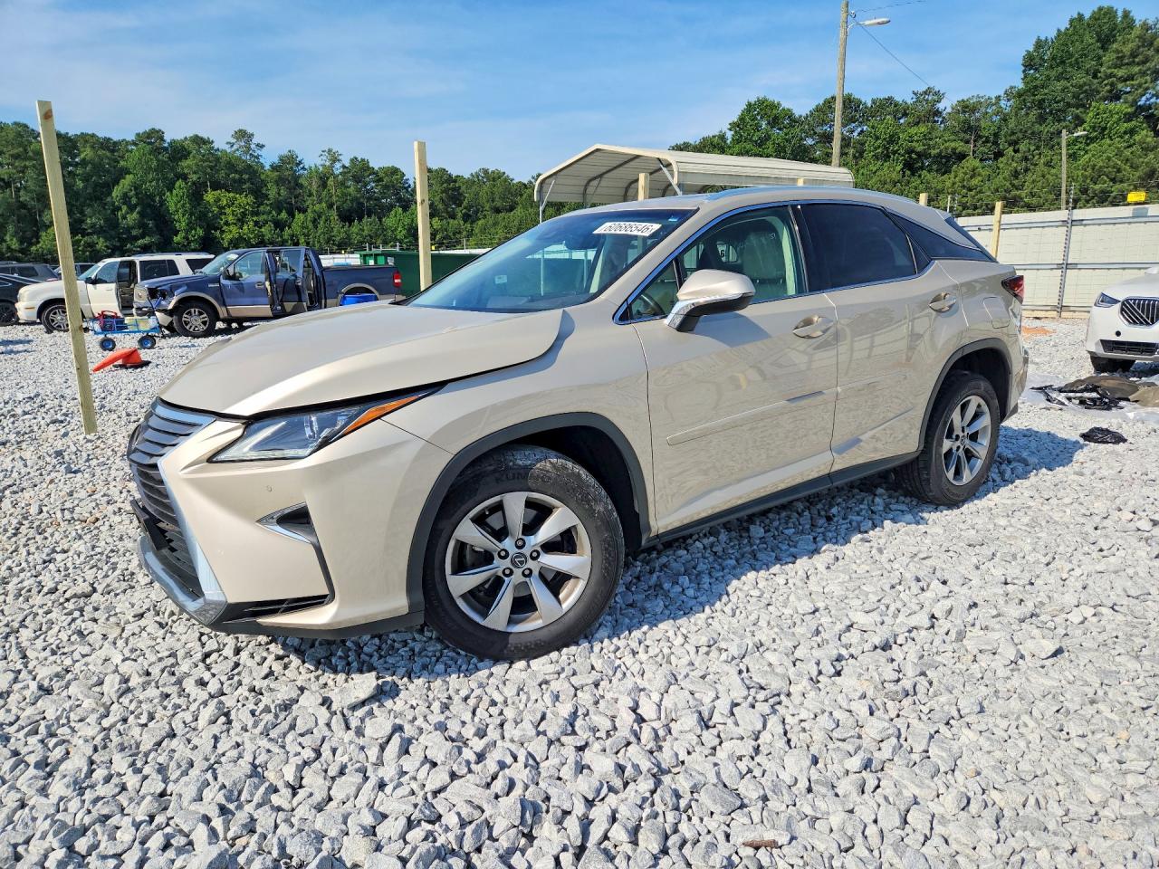 2018 Lexus RX 350, VIN 2T2BZMCA3JC143019 — Перед