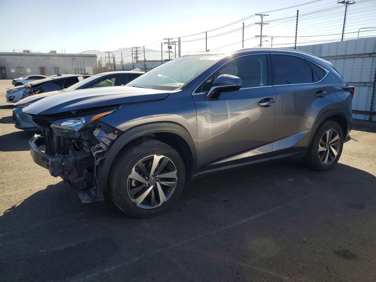 2019 Lexus NX 300, VIN JTJBARBZ0K2187265 — Front end