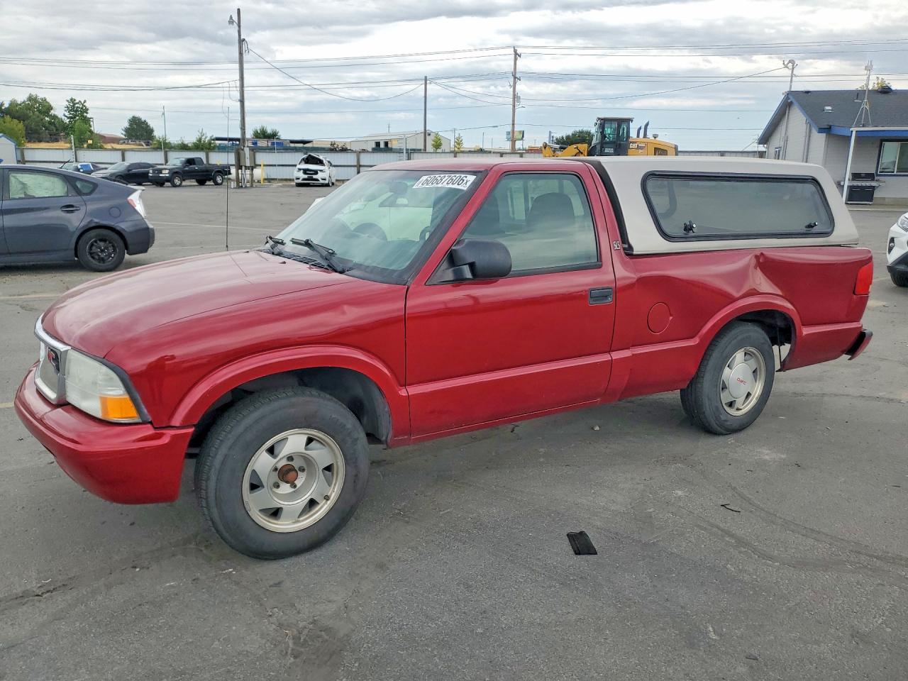 2003 GMC Sonoma SLS, VIN 1GTCS14H438249212 — Rear end