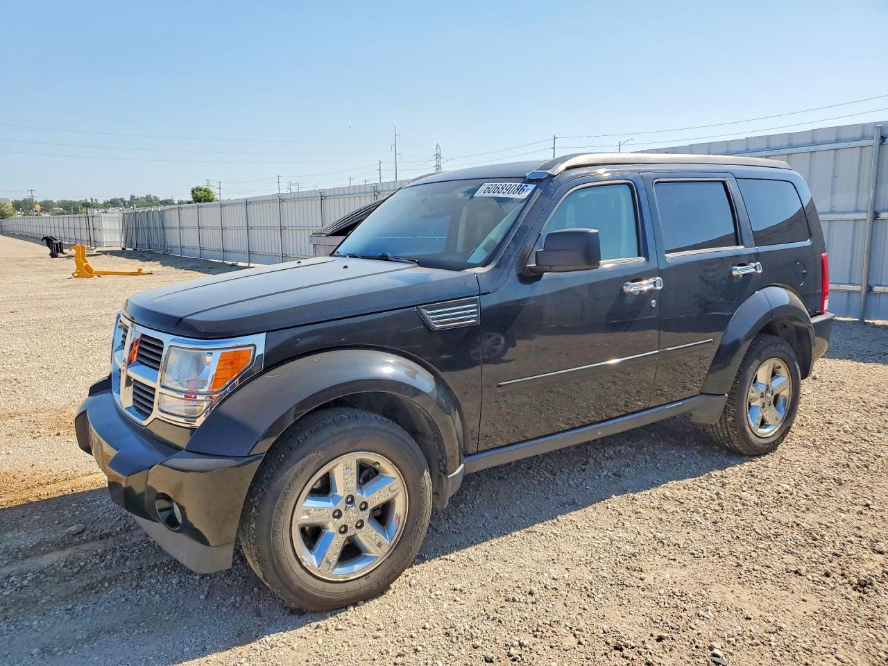 2007 Dodge Nitro SLT, VIN 1D8GU58K37W636653 — Rear end