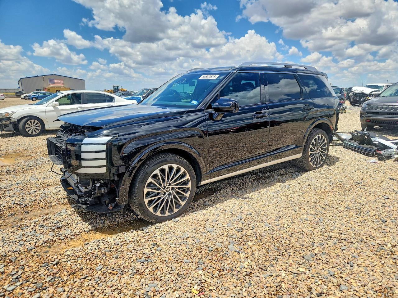 2026 Hyundai Palisade Hybrid Calligraphy, VIN KM8RMESA1TU045049 — Front end