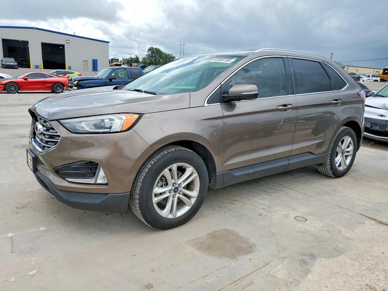 2019 Ford Edge SEL, VIN 2FMPK3J97KBC00930 — Front end