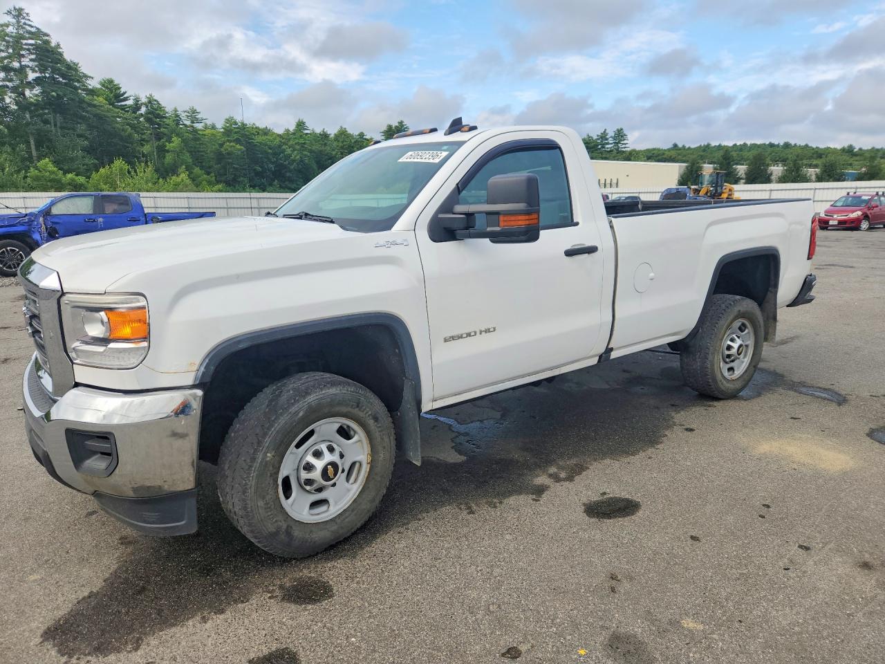 2016 GMC Sierra 2500HD, VIN 1GT02REG2GZ147222 — Мелкие вмятины и царапины