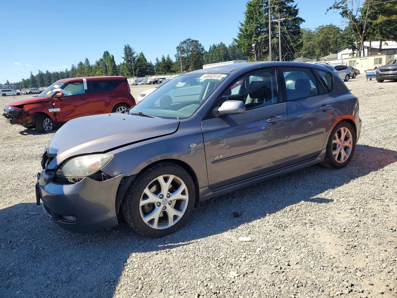 2009 Mazda 3 S Grand Touring, VIN JM1BK344191232518 — Перед