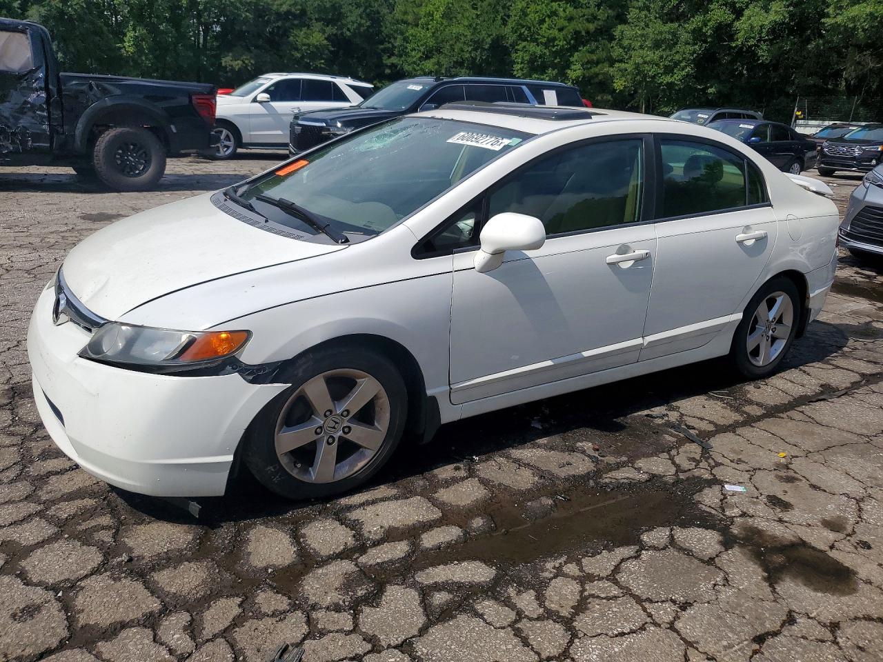 2007 Honda Civic EX, VIN 1HGFA16867L124617 — Vandalism