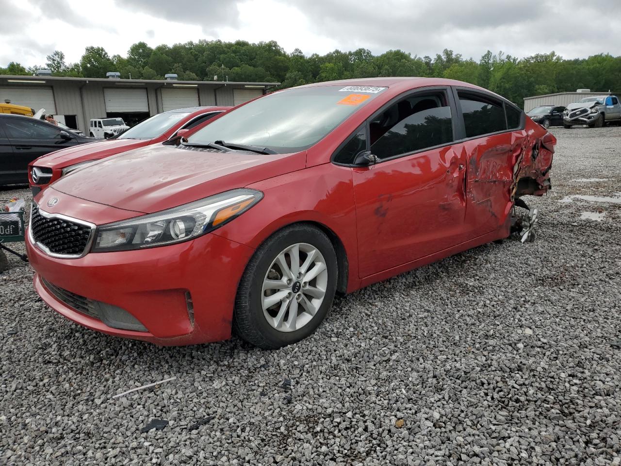 2017 Kia Forte LX, VIN 3KPFL4A77HE153854 — Biohazard / chemical