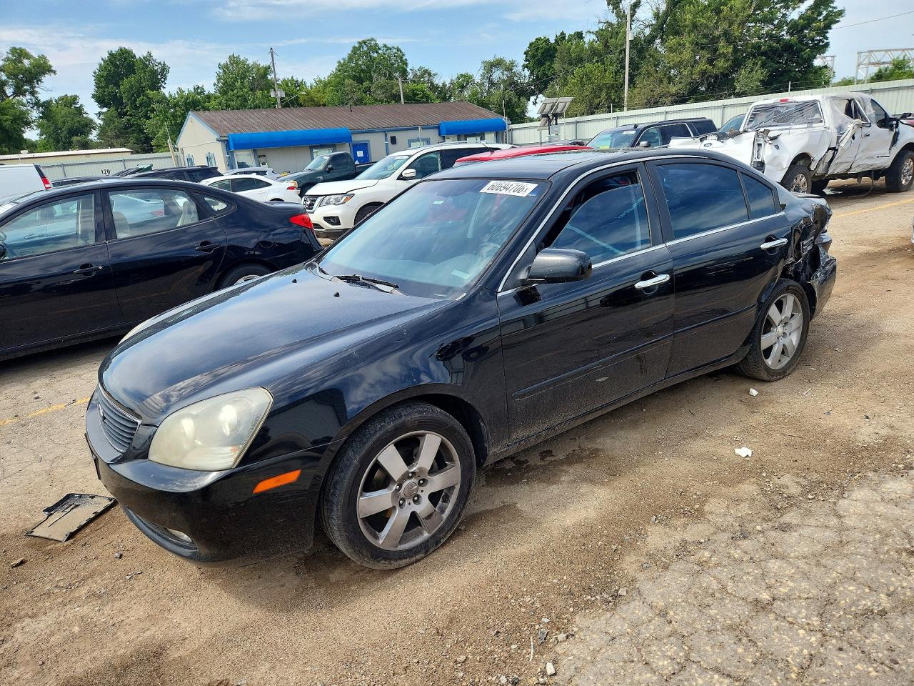 2008 Kia Optima EX, VIN KNAGE123985238969 — Зад