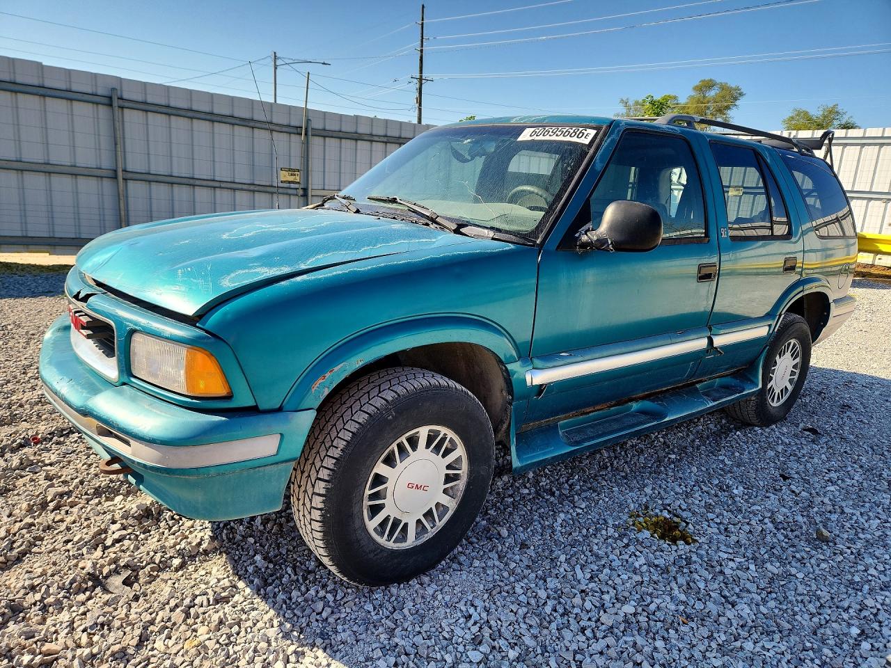 1995 GMC Jimmy SLT, VIN 1GKDT13W8SK544627 — All over