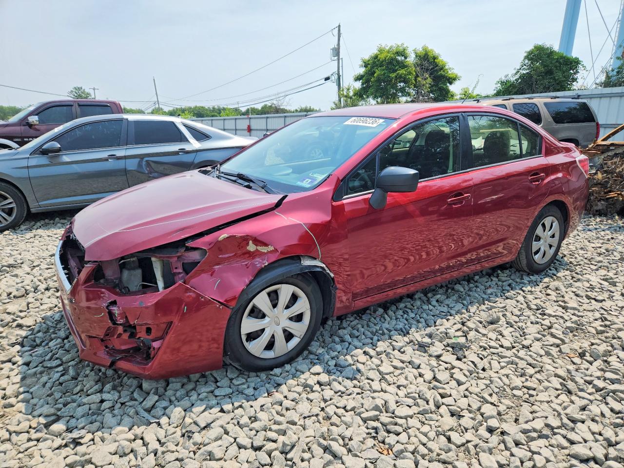 2015 Subaru Impreza, VIN JF1GJAA67FH013560 — Front end