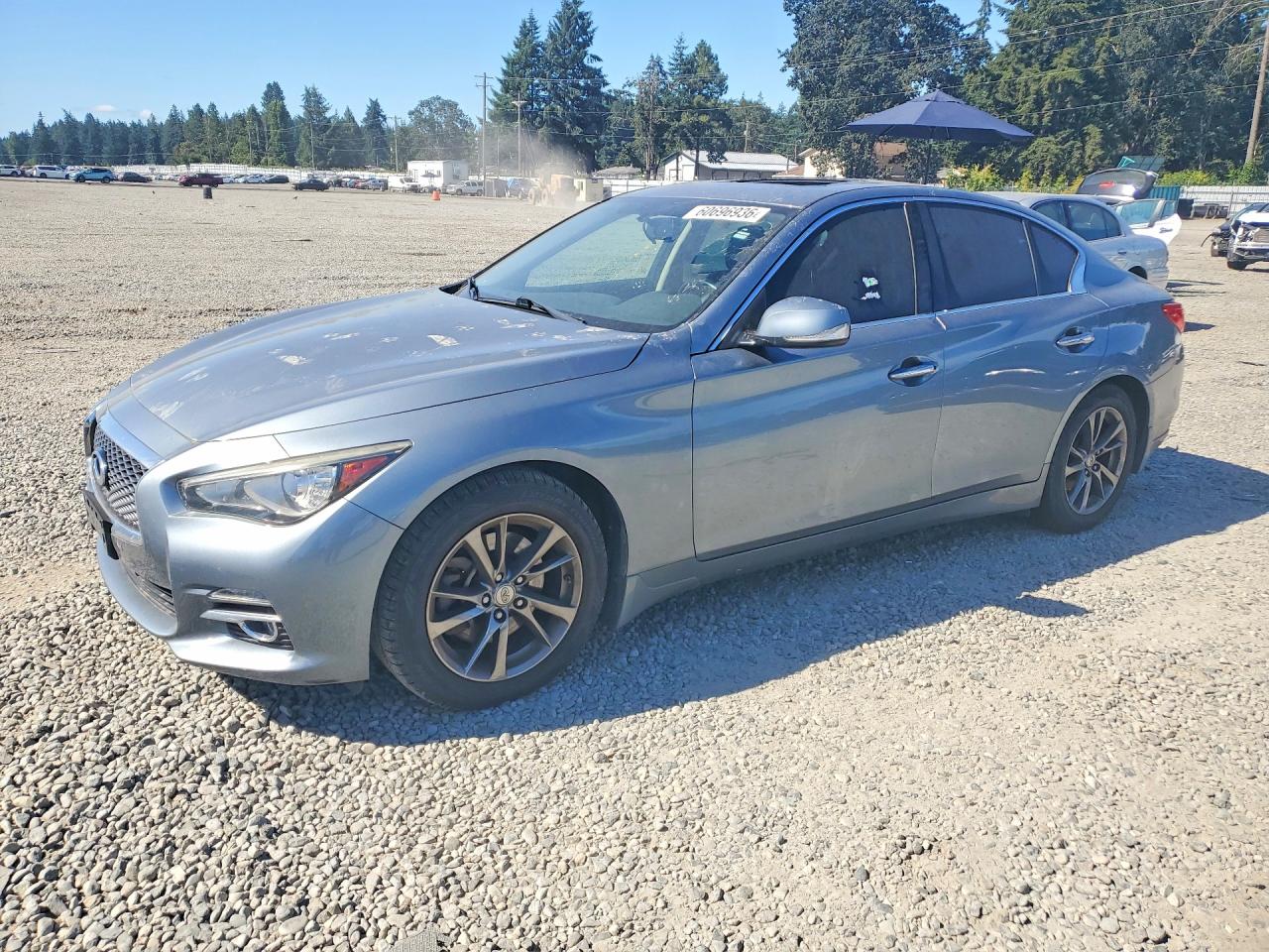 2017 Infiniti Q50 Signature Edition, VIN JN1EV7AP1HM741387 — Roof
