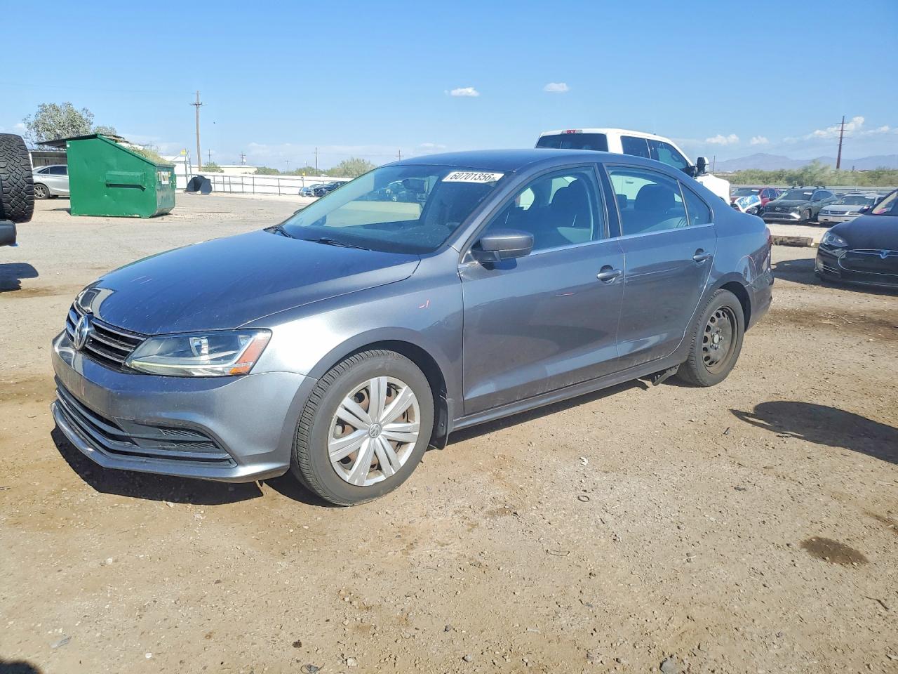 2017 Volkswagen Jetta S, VIN 3VW2B7AJ6HM372628 — Side