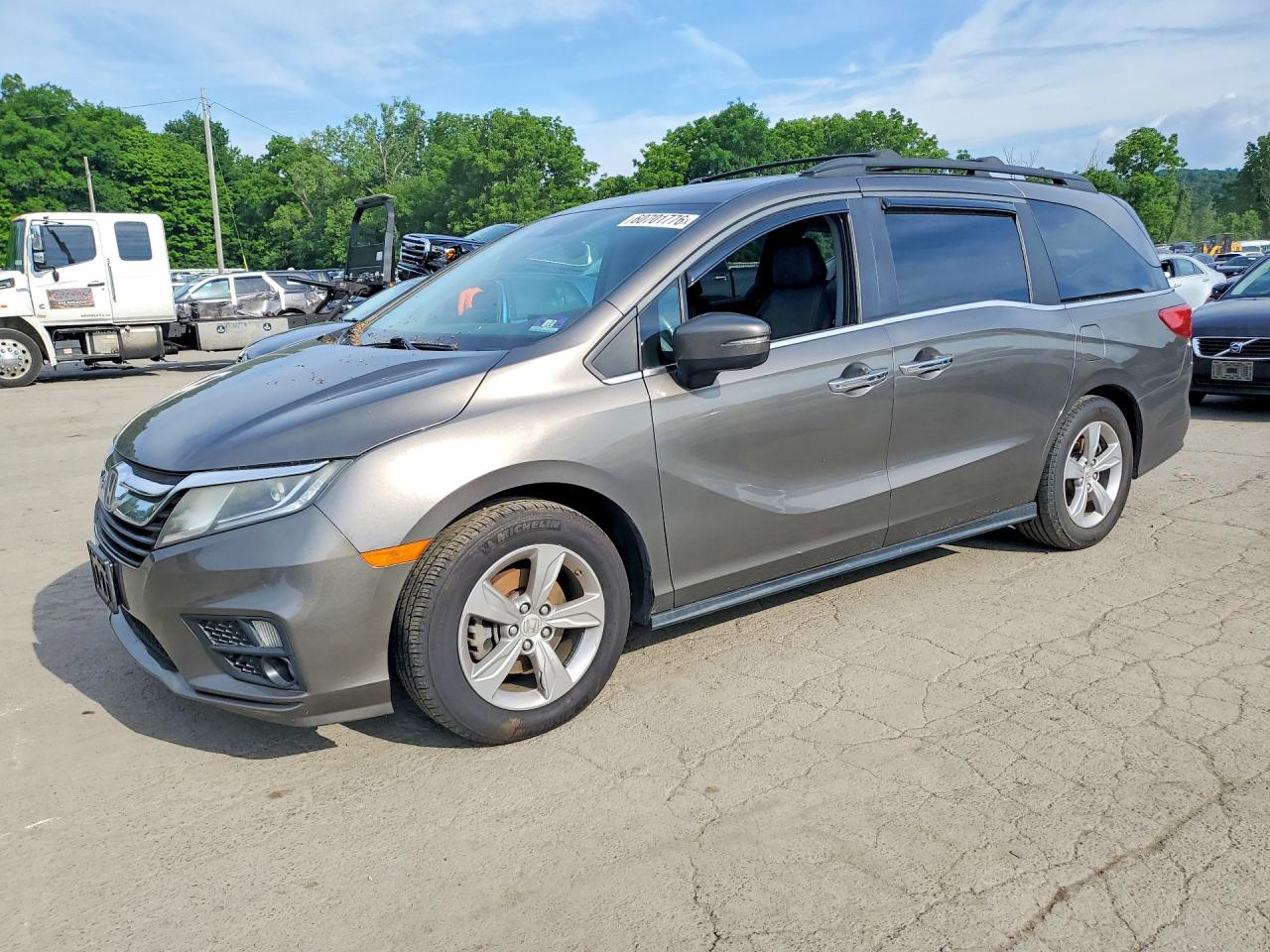 2018 Honda Odyssey EX-L, VIN 5FNRL6H70JB070183 — Roof