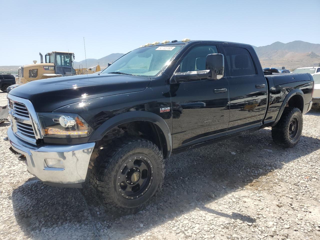 2013 Ram 2500 Power Wagon, VIN 3C6TR5ET9DG527739 — Engine fire