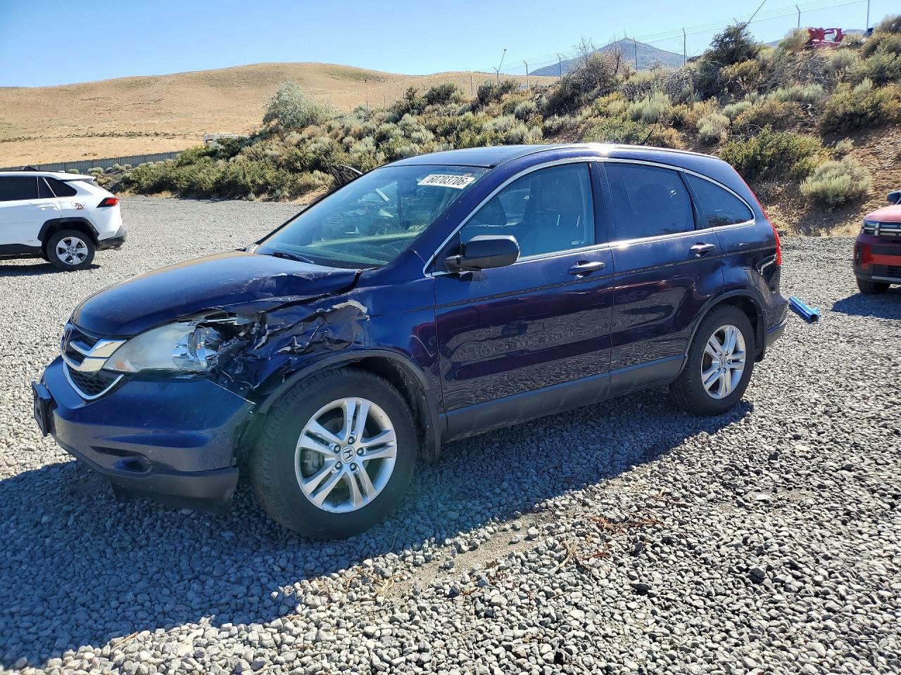 2011 Honda CR-V EX-L, VIN JHLRE4H78BC027131 — Front end