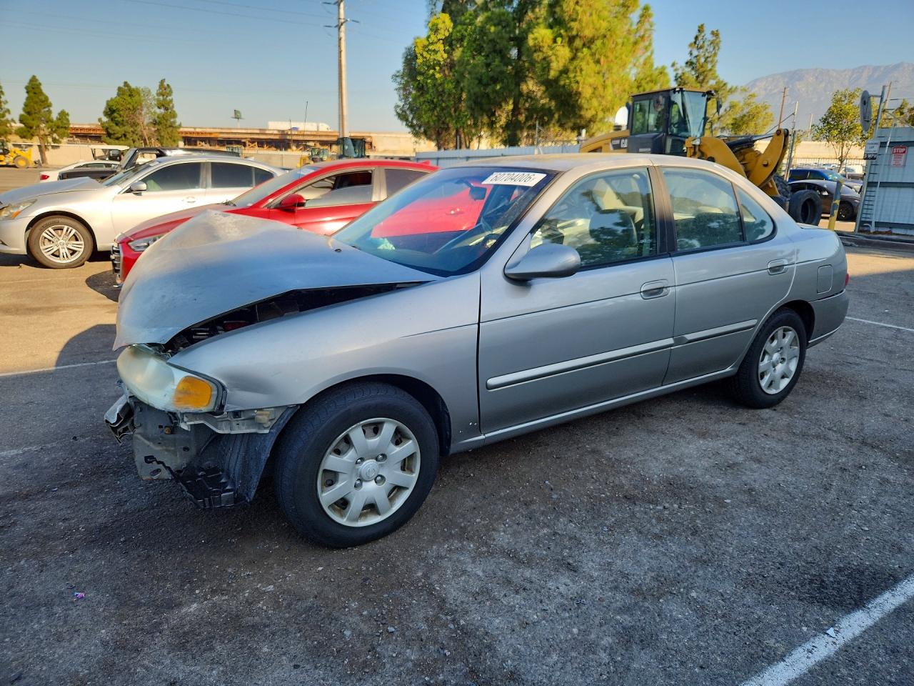 2001 Nissan Sentra XE, VIN 3N1CB51D11L436708 — Front end