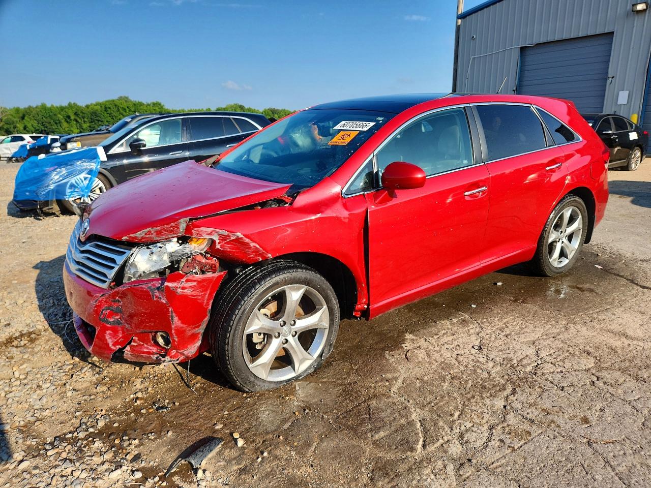 2011 Toyota Venza, VIN 4T3ZK3BB6BU037795 — Front end