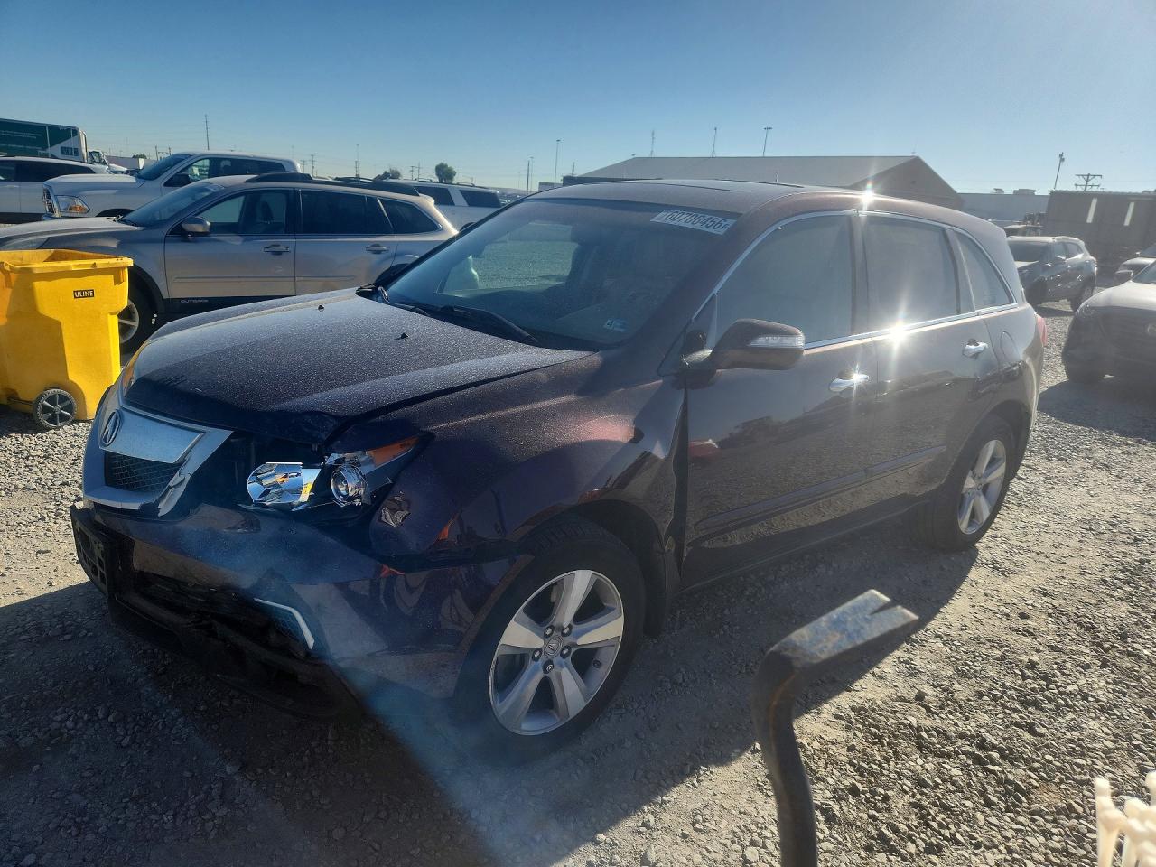 2011 Acura MDX Technology, VIN 2HNYD2H42BH539092 — Front end