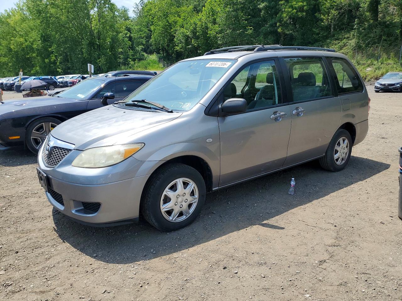 2005 Mazda MPV LX, VIN JM3LW28A750554512 — Minor dents and scratches