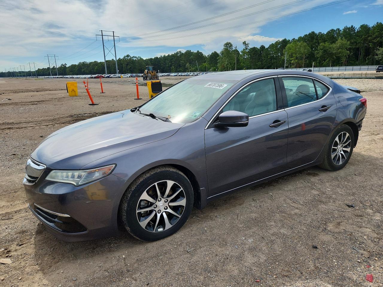 2017 Acura TLX, VIN 19UUB1F38HA000340 — Rear end