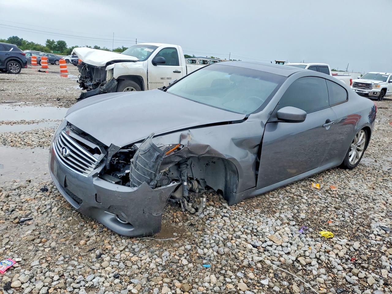 2014 Infiniti Q60 Journey, VIN JN1CV6EK0EM110805 — Front end