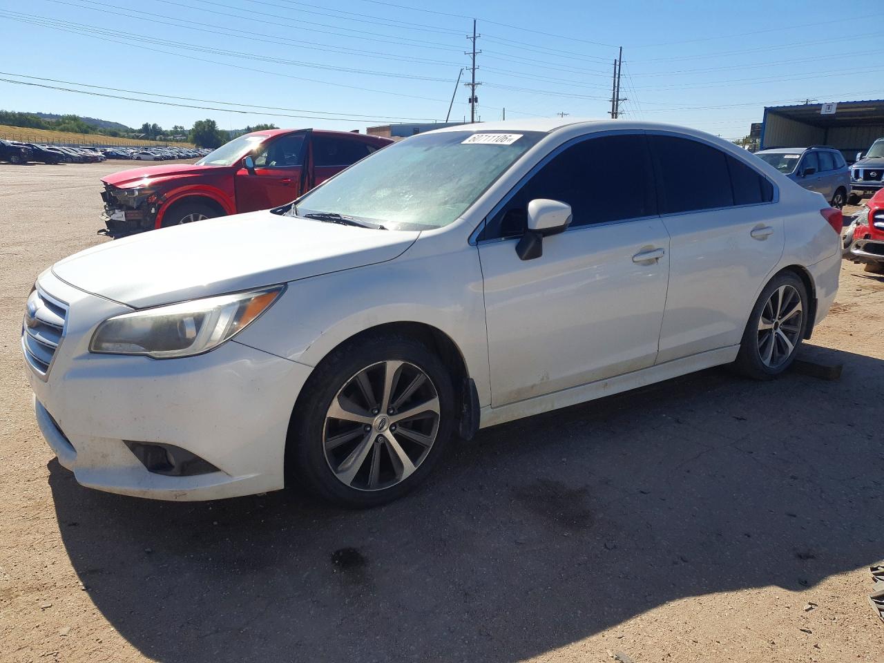 2016 Subaru Legacy Limited, VIN 4S3BNBJ61G3015396 — Механическое