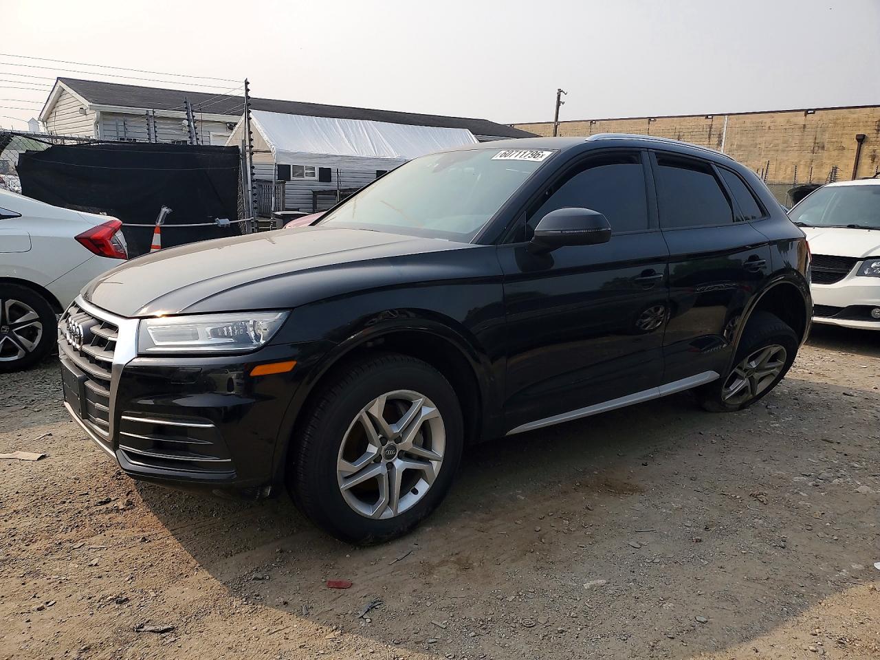 2018 Audi Q5 Premium, VIN WA1ANAFY6J2117509 — Undercarriage