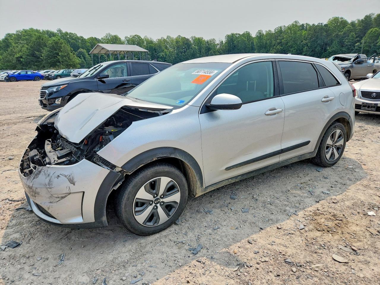 2017 Kia Niro LX, VIN KNDCB3LCXH5044116 — Front end