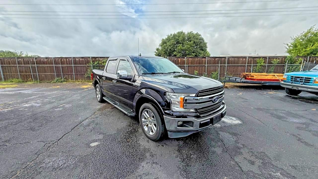 2019 Ford F-150 XLT, VIN 1FTEW1C46KFB58299 — Prior damage history