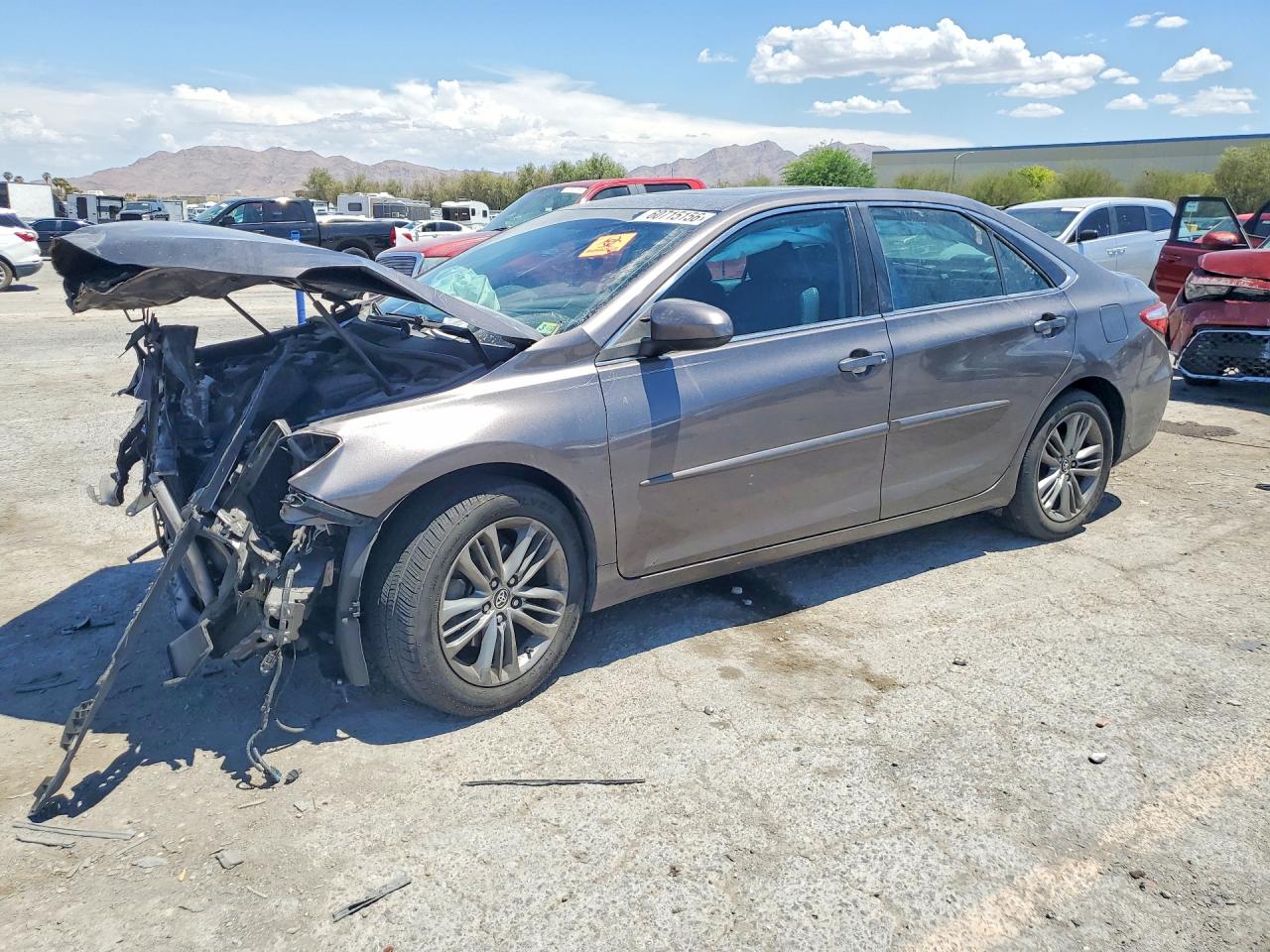 2015 Toyota Camry SE, VIN 4T1BF1FKXFU477411 — Undercarriage