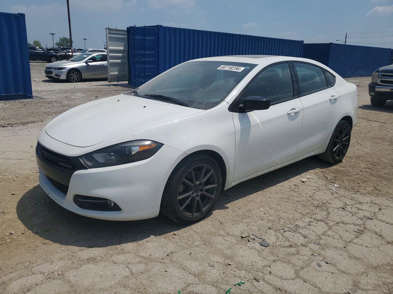 2014 Dodge Dart SXT, VIN 1C3CDFBB0ED906687 — Side