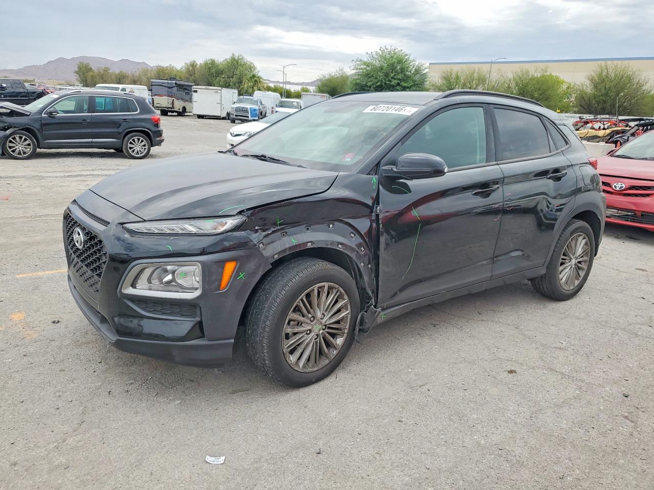2018 Hyundai Kona SEL, VIN KM8K22AAXJU150208 — Перед