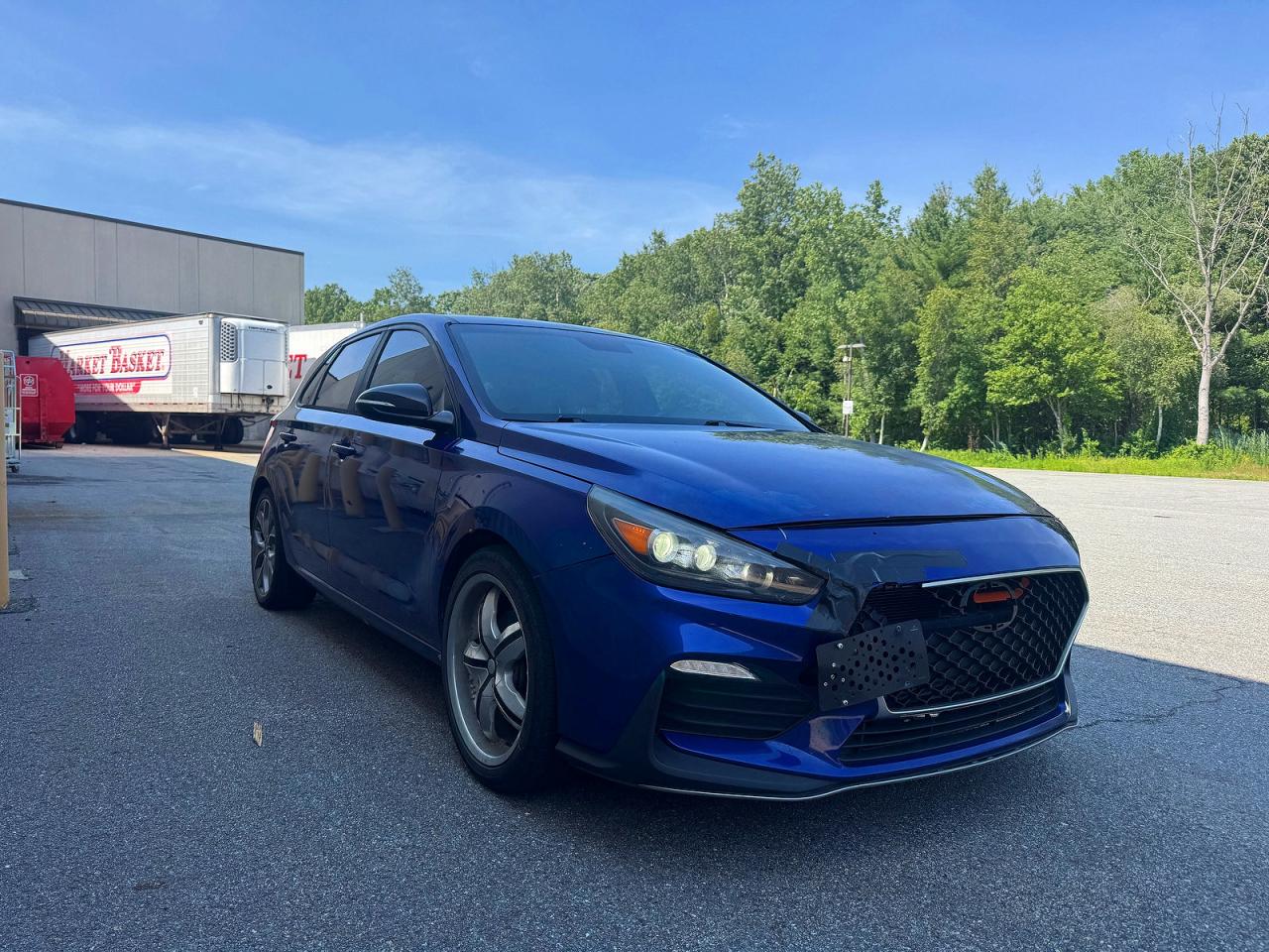 2019 Hyundai Elantra N Line, VIN KMHH55LC8KU106159 — Normal wear
