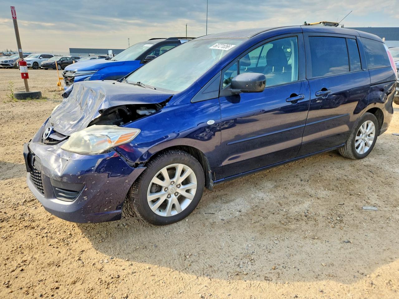 2009 Mazda 5 Grand Touring, VIN JM1CR293890352879 — Front end
