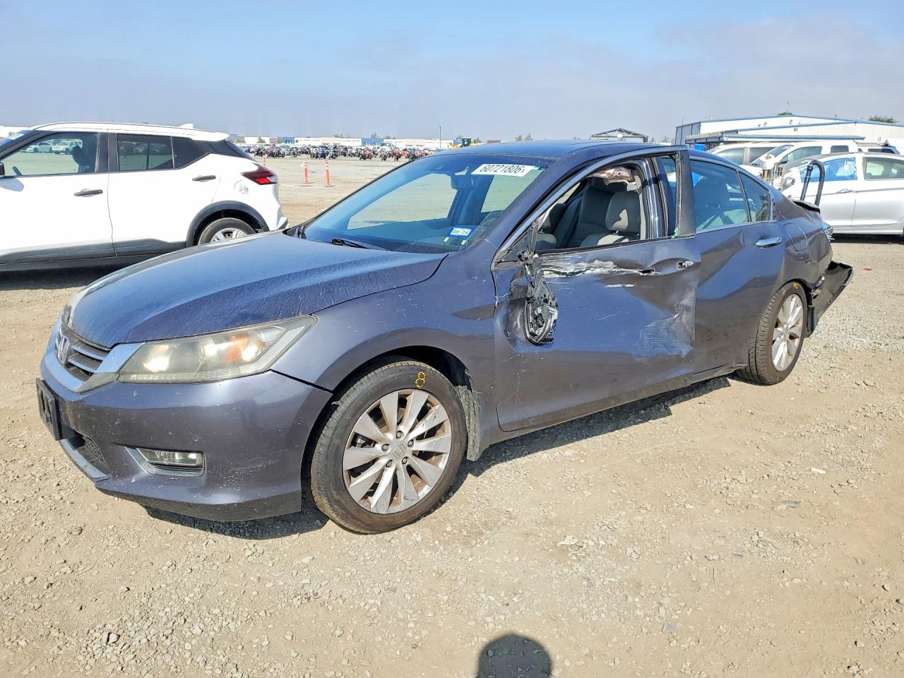 2013 Honda Accord EX-L, VIN 1HGCR2F89DA063885 — Зад