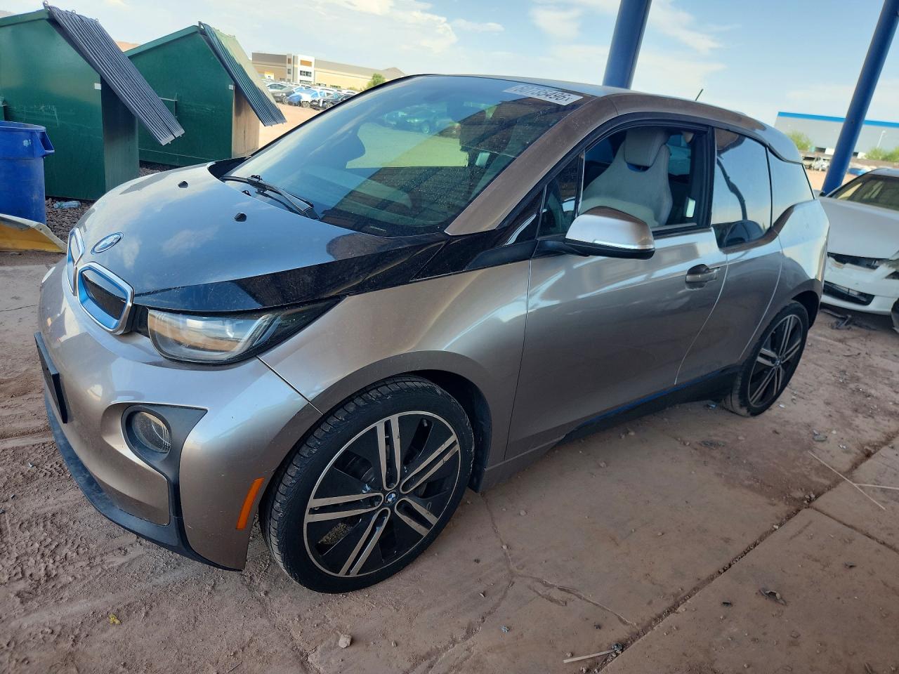 2014 BMW i3, VIN WBY1Z4C56EVX63433 — Мелкие вмятины и царапины