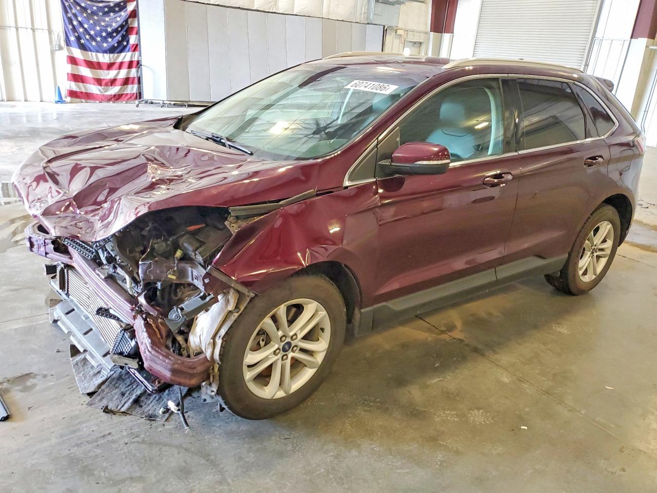 2019 Ford Edge SEL, VIN 2FMPK4J90KBB20794 — Front end