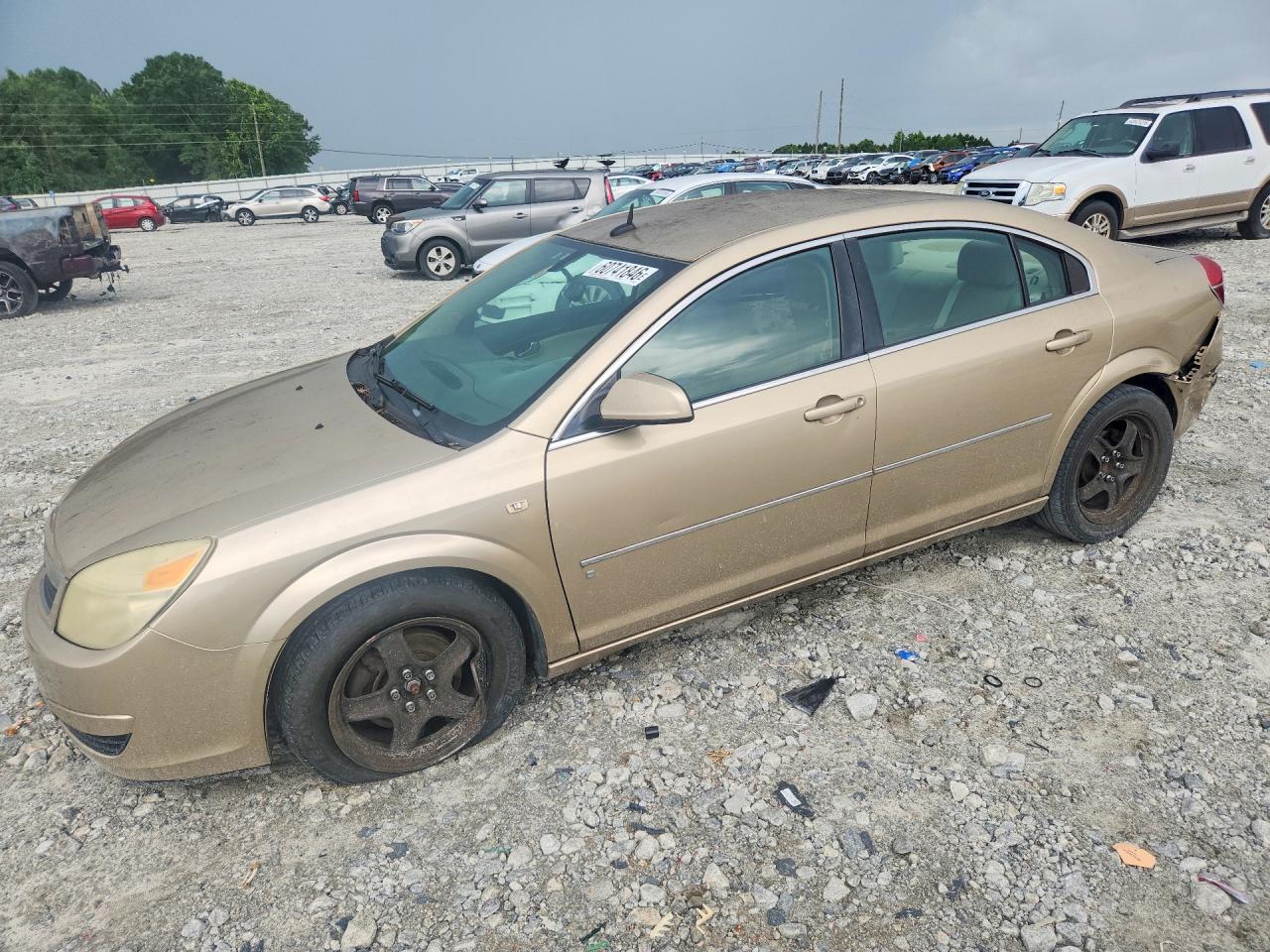 2007 Saturn Aura XE, VIN 1G8ZS57N97F145734 — Зад