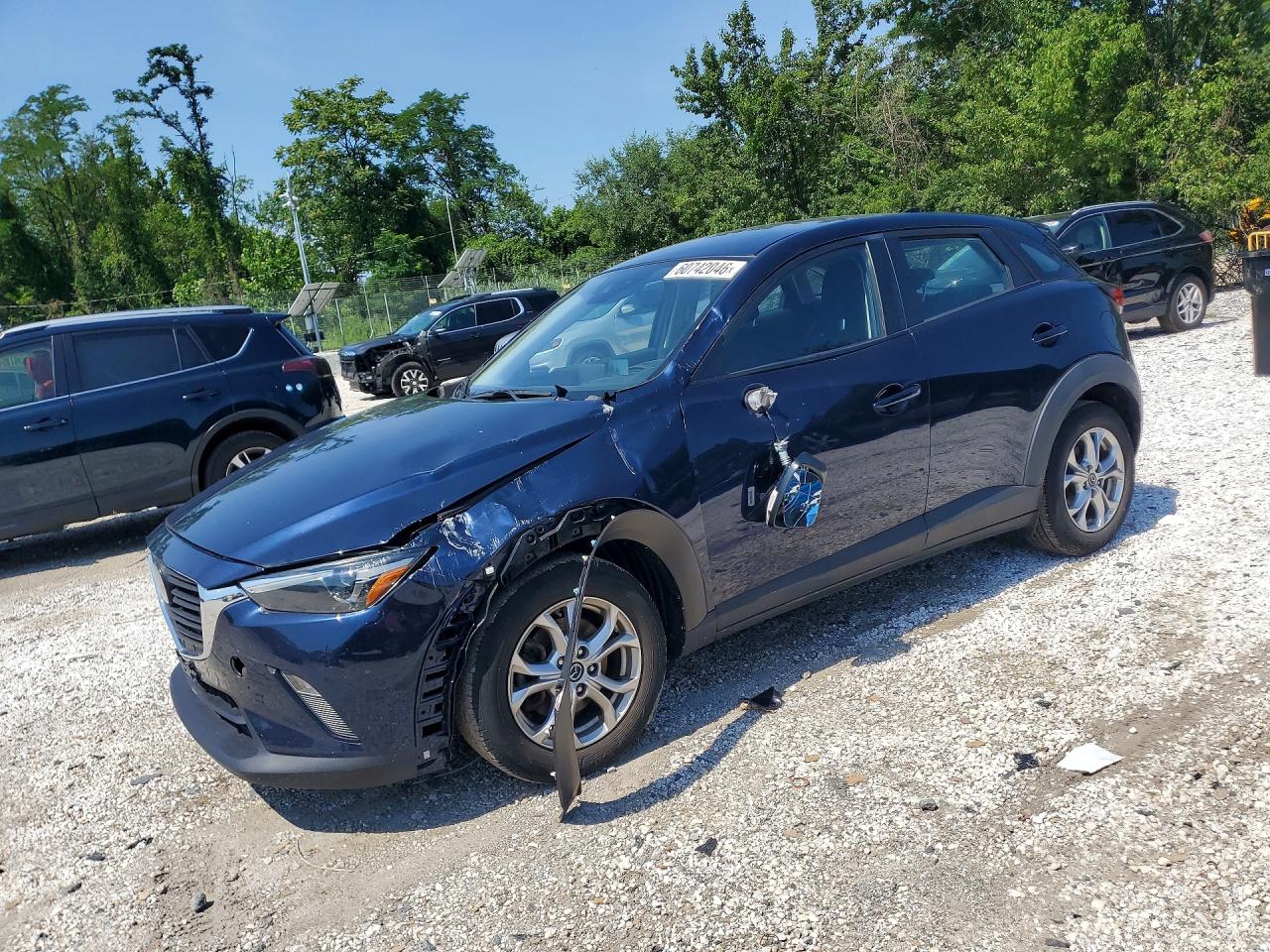 2020 Mazda CX-3 Sport, VIN JM1DKFB77L1470453 — Перед