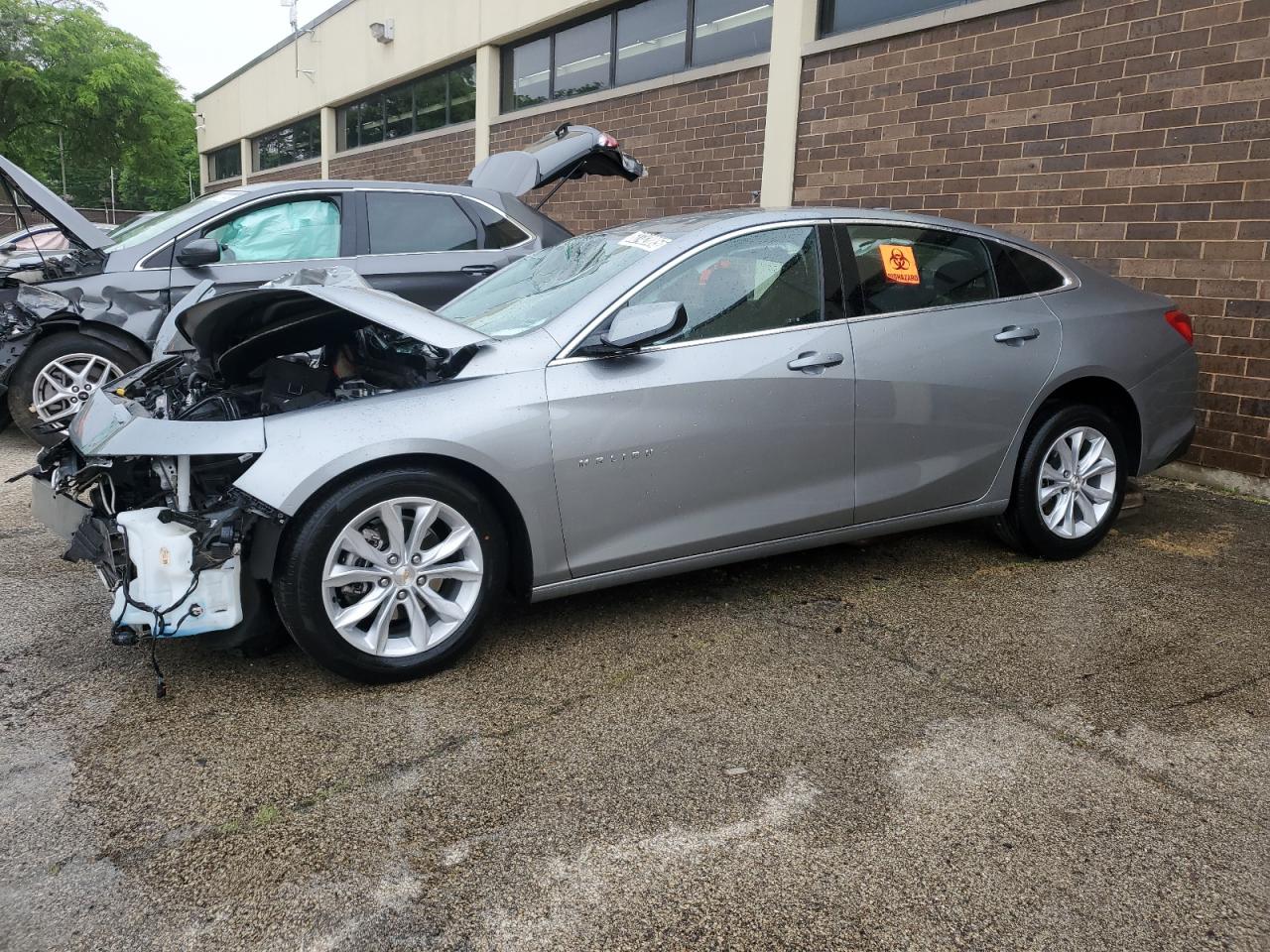 2025 Chevrolet Malibu LT, VIN 1G1ZD5STXSF126472 — Frame damage