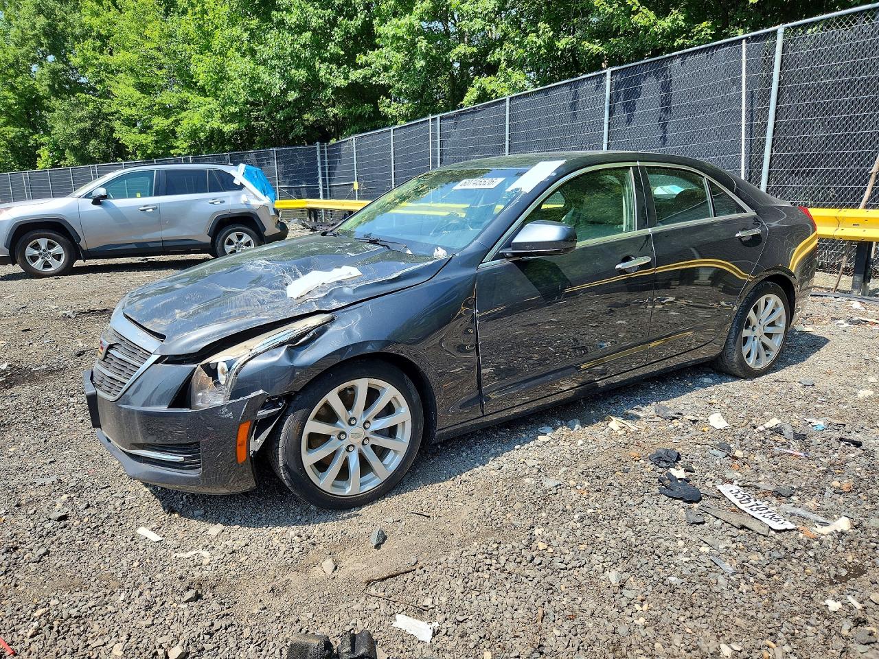 2018 Cadillac ATS RWD, VIN 1G6AA5RX7J0126648 — Front end