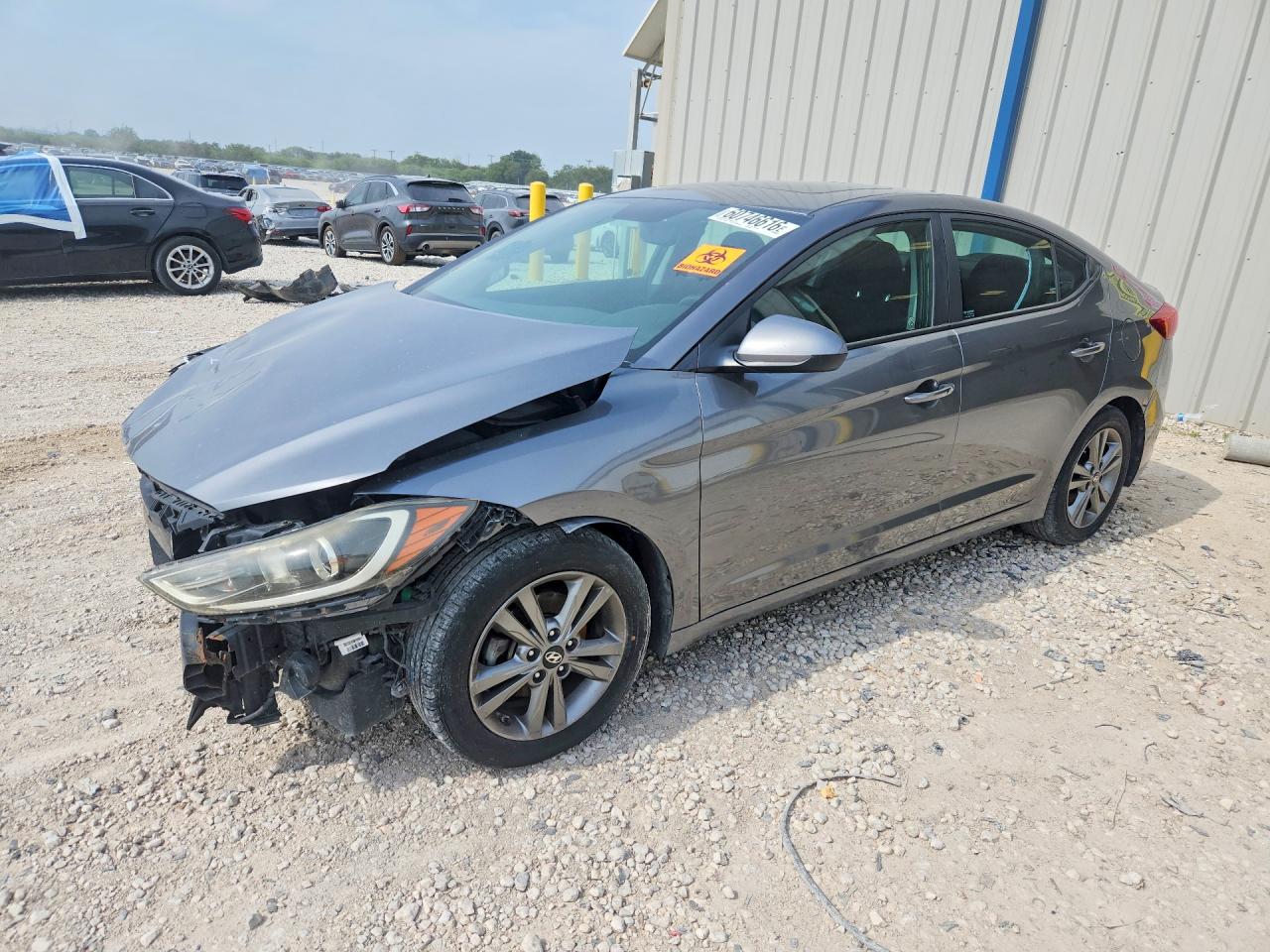 2018 Hyundai Elantra Value Edition, VIN 5NPD84LF7JH276200 — Перед
