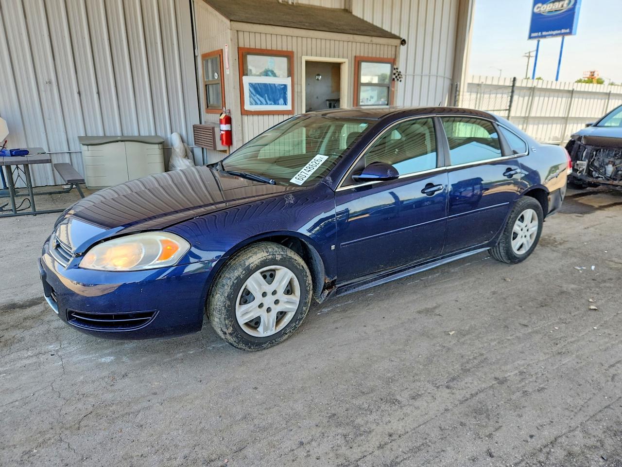 2009 Chevrolet Impala LS, VIN 2G1WB57K591147711 — Rear end