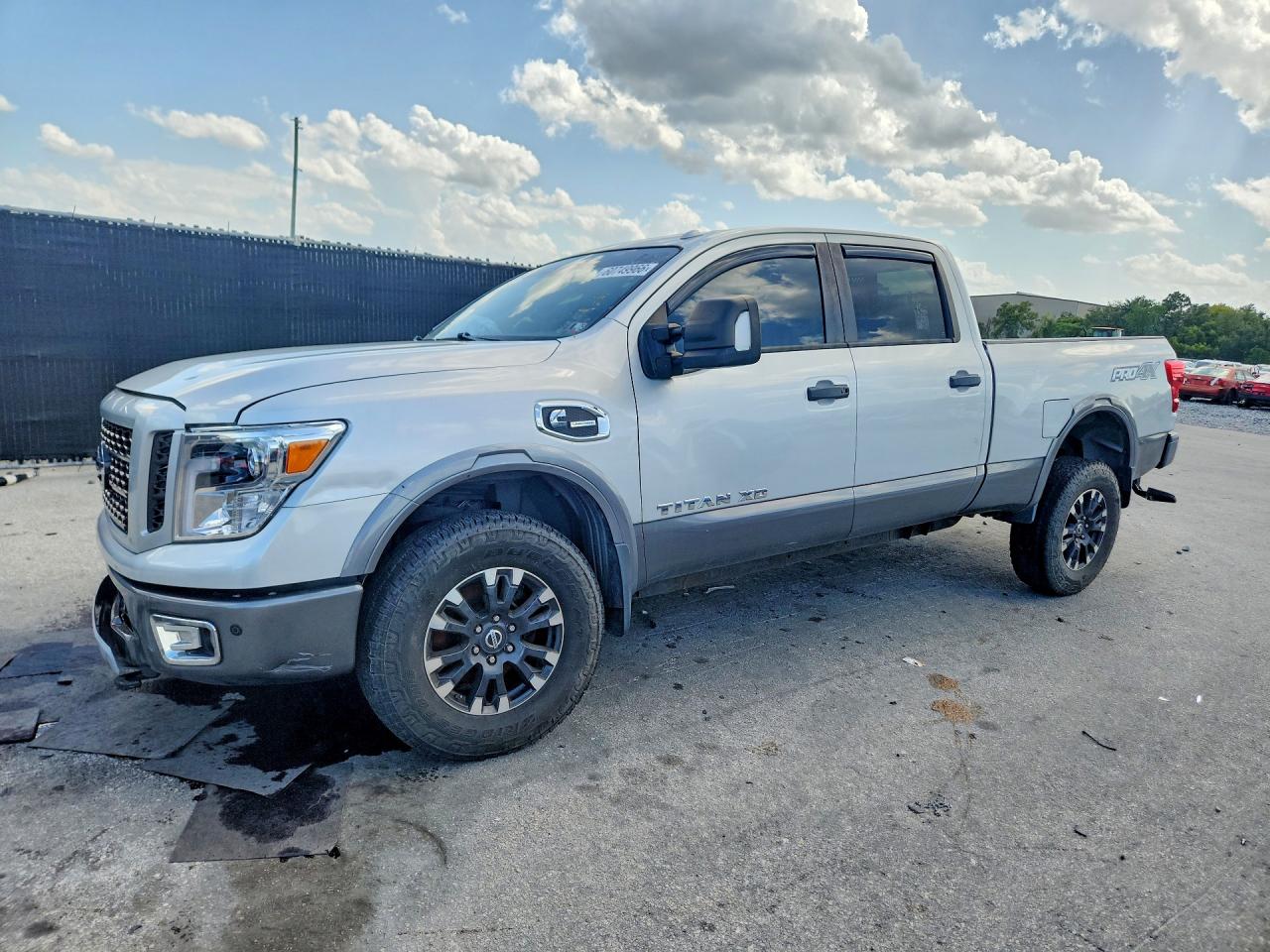 2019 Nissan Titan Pro-4X, VIN 1N6BA1F41KN510589 — Undercarriage