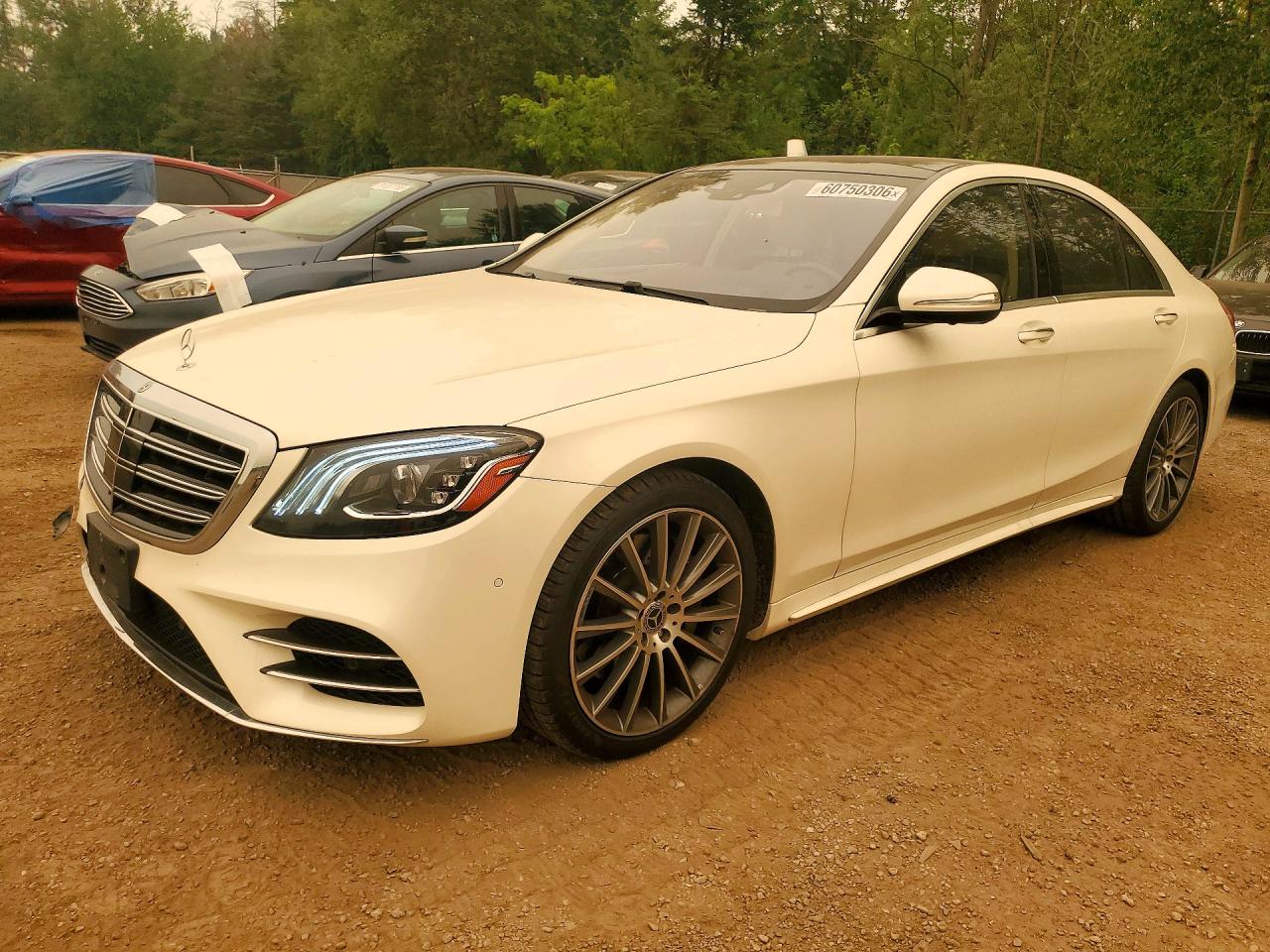 2018 Mercedes-Benz S, VIN WDDUF8GBXJA380360 — Rear end