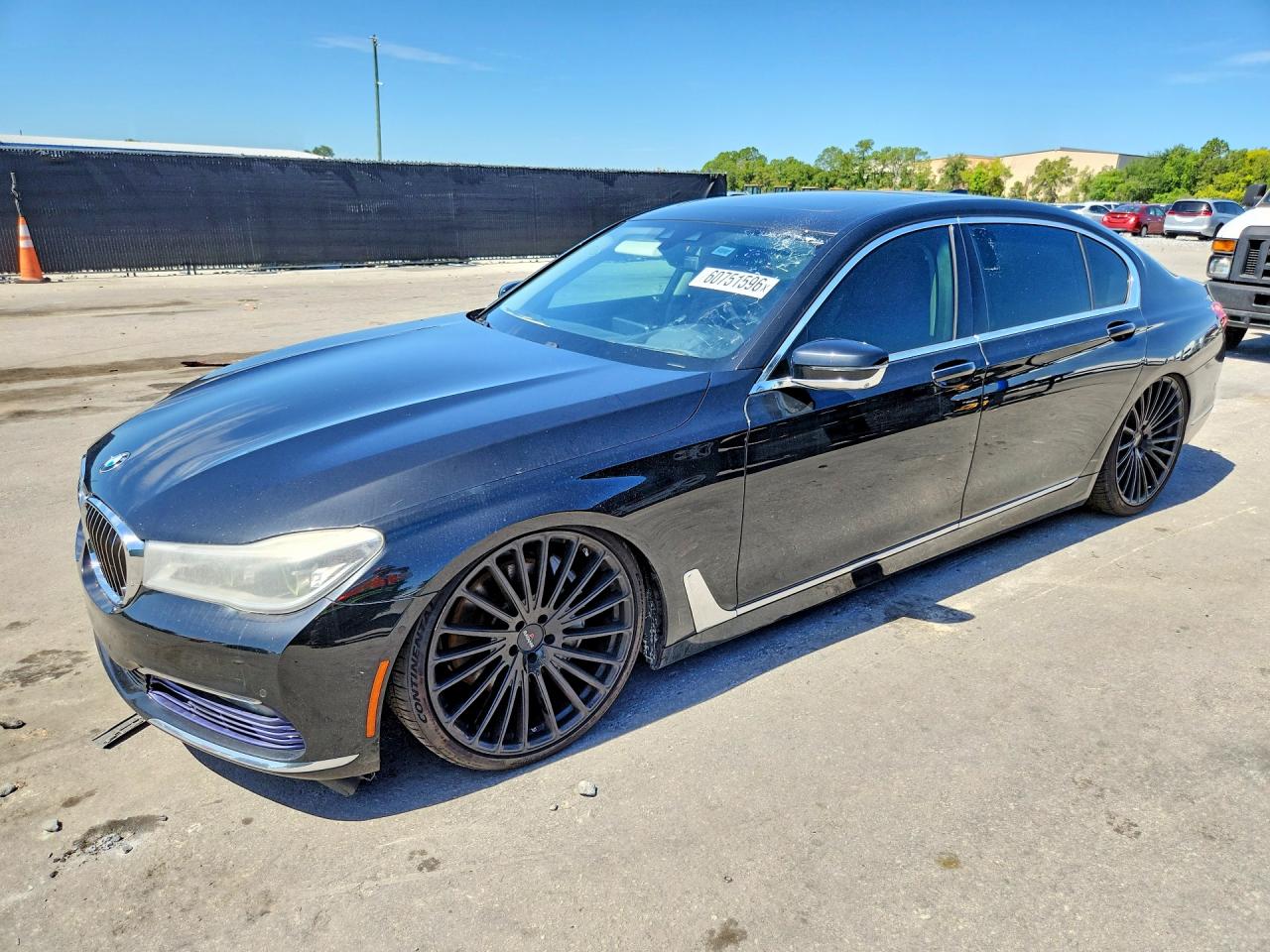 2016 BMW 7 Series 750i xDrive, VIN WBA7F2C57GG419252 — Minor dents and scratches